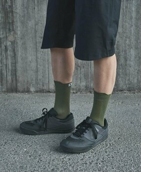 Calcetines de ciclismo POC Lithe MTB Sock Mid Epidote Green M Calcetines de ciclismo - 6