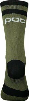 Fietssokken POC Lure MTB Sock Long Epidote Green/Uranium Black M Fietssokken - 2