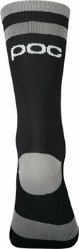 Cycling Socks POC Lure MTB Sock Long Uranium Black/Granite Grey S Cycling Socks - 2