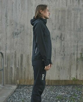 Cykeljacka, väst POC Motion Rain Women's Jacket Uranium Black XL Jacka - 8