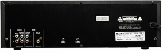 Rackový DJ prehrávač Tascam CD-A550 - 3