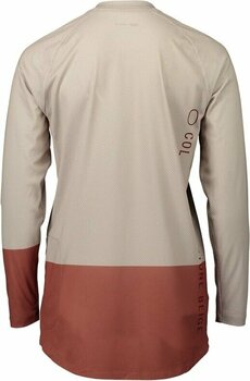 Jersey/T-Shirt POC MTB Pure Women's LS Jersey Light Sandstone Beige/Himalayan Salt L - 2