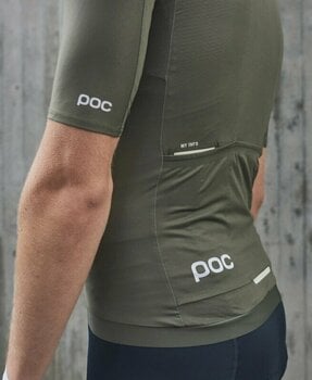 Camisola de ciclismo POC Pristine Men's Jersey Jersey Epidote Green M - 4