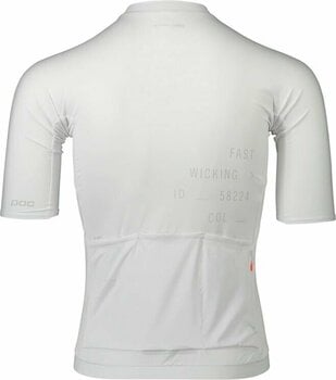 Kolesarski dres, majica POC Pristine Print Men's Jersey Hydrogen White L - 2