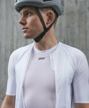 Mez kerékpározáshoz POC Pristine Print Men's Jersey Dzsörzi Hydrogen White L - 3