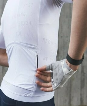 Велосипедна тениска POC Pristine Print Men's Jersey Hydrogen White M - 4