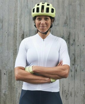 Tricou ciclism POC Pristine Print Women's Jersey Hydrogen White M - 3