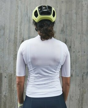 Maillot de cyclisme POC Pristine Print Women's Jersey Maillot Hydrogen White M - 6