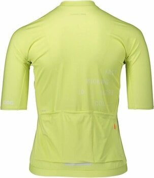 Biciklistički dres POC Pristine Print Women's Jersey Dres Lemon Calcite M - 2