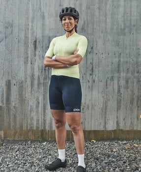 Camisola de ciclismo POC Pristine Print Women's Jersey Jersey Lemon Calcite M - 3