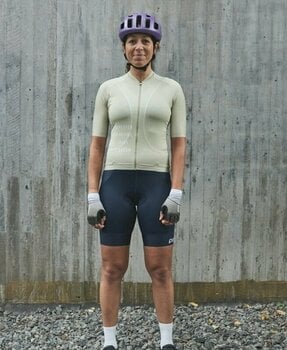 Mez kerékpározáshoz POC Pristine Print Women's Jersey Dzsörzi Prehnite Green XS - 3