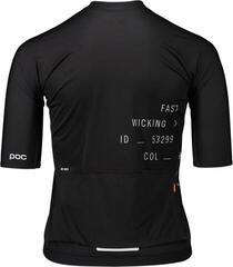 Cykeltrøje POC Pristine Print Women's Uranium Black - 1