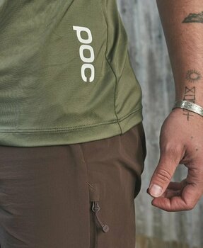 Camisola de ciclismo POC Reform Enduro Light Men's Tee Jersey Epidote Green XL - 5