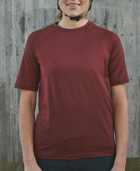 Jersey/T-Shirt POC Reform Enduro Light Women's Tee Jersey Garnet Red XL - 3