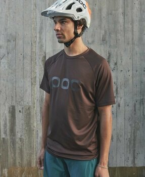 Maillot de ciclismo POC Reform Enduro Men's Tee Camiseta Axinite Brown L - 4