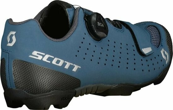 Dámská cyklistická obuv Scott MTB Comp BOA Women's Matt Blue/Dark Grey 37 Dámská cyklistická obuv - 4