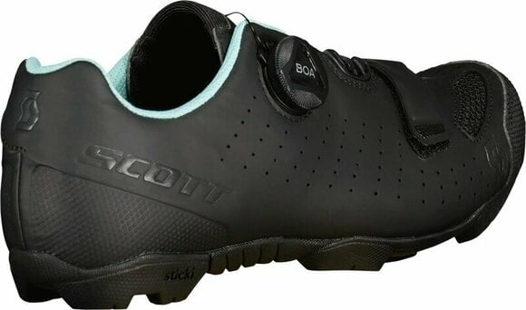 Chaussures de cyclisme pour femmes Scott MTB Comp BOA Women's Black/Light Blue 39 Chaussures de cyclisme pour femmes - 4