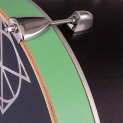 Zestaw perkusji akustycznej Dixon PODJ516BG Jet Set Plus Shellset Black Green Zestaw perkusji akustycznej - 4