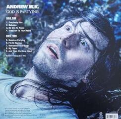 LP Andrew W.K. - God Is Partying (White Vinyl) (LP) - 3