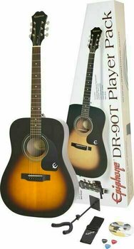 Akustický gitarový set Epiphone DR 90T Acoustic Player Pack VS - 2