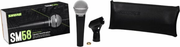 Dynamisk mikrofon til vokal Shure SM58-LCE Dynamisk mikrofon til vokal - 8