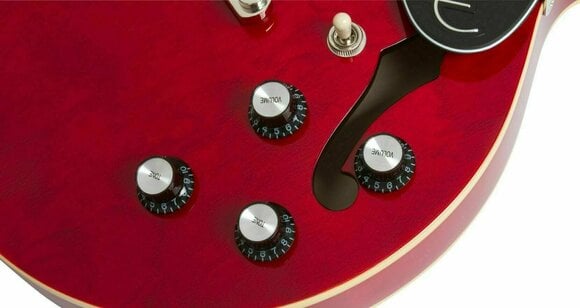 Halvakustisk gitarr Epiphone ES-339 Pro Cherry - 2