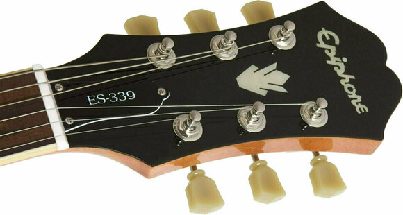 Semi-Acoustic Guitar Epiphone ES-339 Pro Ebony Black - 3