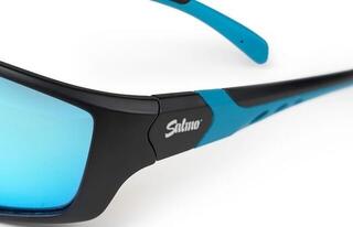 Angeln Brille Salmo Sunglasses Black/Bue Frame/Ice Blue Lenses Angeln Brille - 2