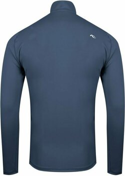Hoodie/Sweater Kjus Mens K Midlayer Half-Zip Steel Blue 56 - 2