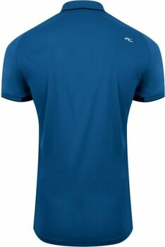 Poloshirt Kjus Mens Spot Printed Polo Short Sleeve Blueberry/Atlanta Blue 54 - 2