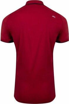 Polo Shirt Kjus Mens Spot Printed Polo Short Sleeve Cardinal/Atlanta Blue 54 - 2
