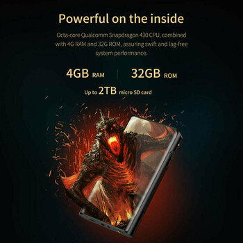 Kapesní hudební přehrávač Shanling M6 21 Hudební přehrávač 32 GB - 6