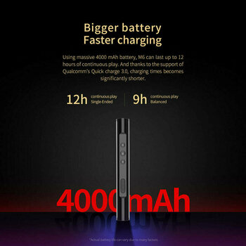 Kapesní hudební přehrávač Shanling M6 21 Hudební přehrávač 32 GB - 8