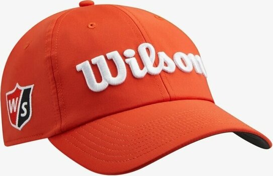 Kape Wilson Staff Mens Pro Tour Hat Red/White - 3