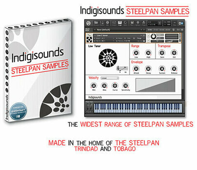 VST Instrument studio-software IndigiSounds Trinidad Steelpans (Digitaal product) - 3