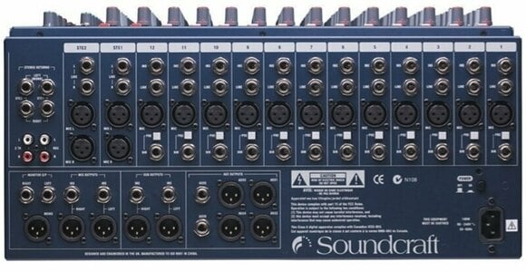 Analoog mengpaneel Soundcraft GB2R-12/2 - 5