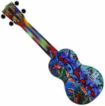 Soprano ukulele Mahalo MA1GR Art II Series Soprano ukulele Graffiti - 3