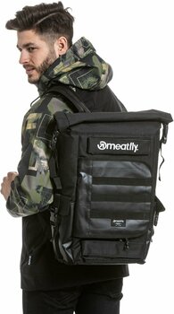 Városi hátizsák / Táska Meatfly Periscope Backpack Black 30 L Hátizsák - 7