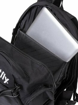 Lifestyle sac à dos / Sac Meatfly Wanderer Backpack Black 28 L Sac à dos - 4