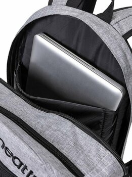 Lifestyle ruksak / Taška Meatfly Wanderer Backpack Heather Grey 28 L Batoh - 4