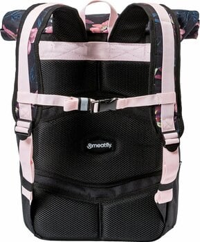 Lifestyle sac à dos / Sac Meatfly Holler Backpack Hibiscus Black/Black 28 L Sac à dos - 2