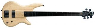 Fretless E-Bass Ibanez GWB1005-NTF Natural Flat Fretless E-Bass - 1