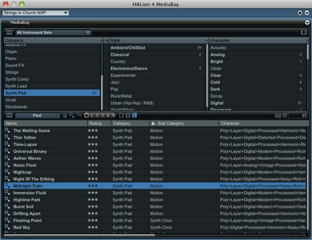 VST Instrument Steinberg Halion 4 - 5