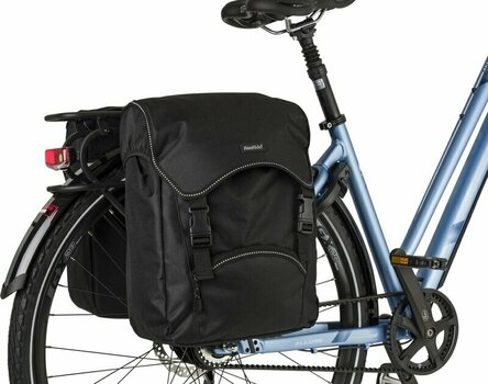 Fahrradtasche Fastrider Unibag Traffic Double Bike Bag Basics Black 28 L - 9