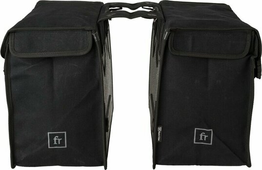 Cyklistická taška Fastrider Canvas Double Bike Bag Basics Black 56 L - 2