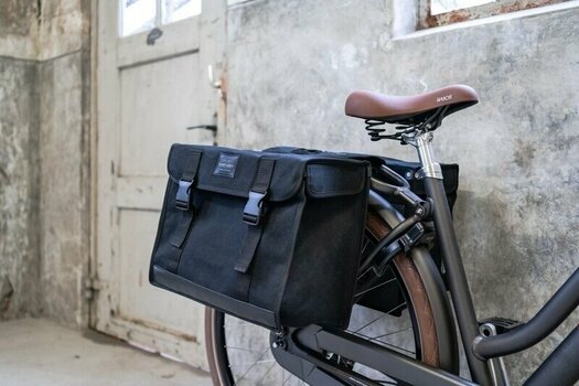 Cykelväska Fastrider Canvas Double Bike Bag Basics Black 56 L - 7