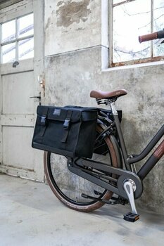 Fahrradtasche Fastrider Canvas Double Bike Bag Basics Black 56 L - 8