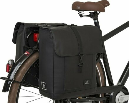 Bicycle bag Fastrider Jaxx II Double Bike Bag Basics Black 28 L - 12