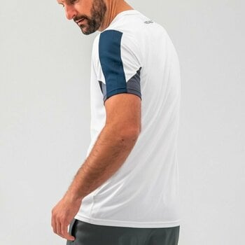 Tennis T-shirt Head Club 22 Tech T-Shirt Men White/Dress Blue S Tennis T-shirt - 4