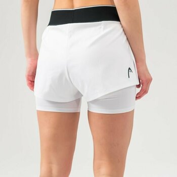 Tenisové šortky Head Dynamic Shorts Women White XS Tenisové šortky - 4